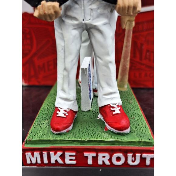 Mike Trout Angels MVP 2014 & 2016, All Star 2014 & 2015 Double Bobblehead (516) - Picture 8 of 14
